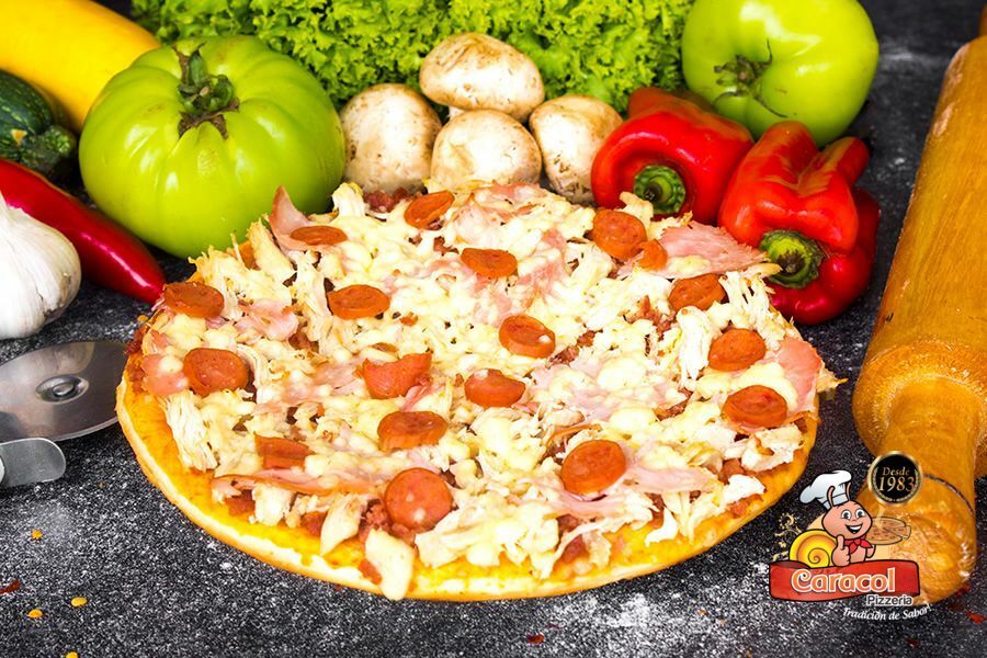 Pizzas tradicionales - Caracol Pizzería