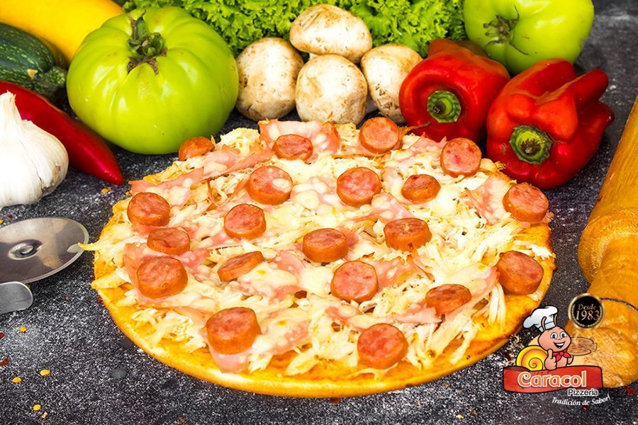 Pizzas tradicionales - Caracol Pizzería
